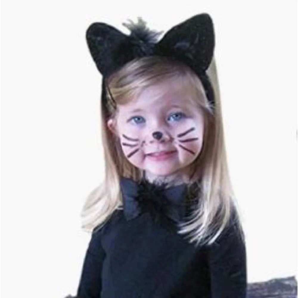 #92 🐈‍⬛ Sparkle Kitty Ears Head Band 🐈‍⬛